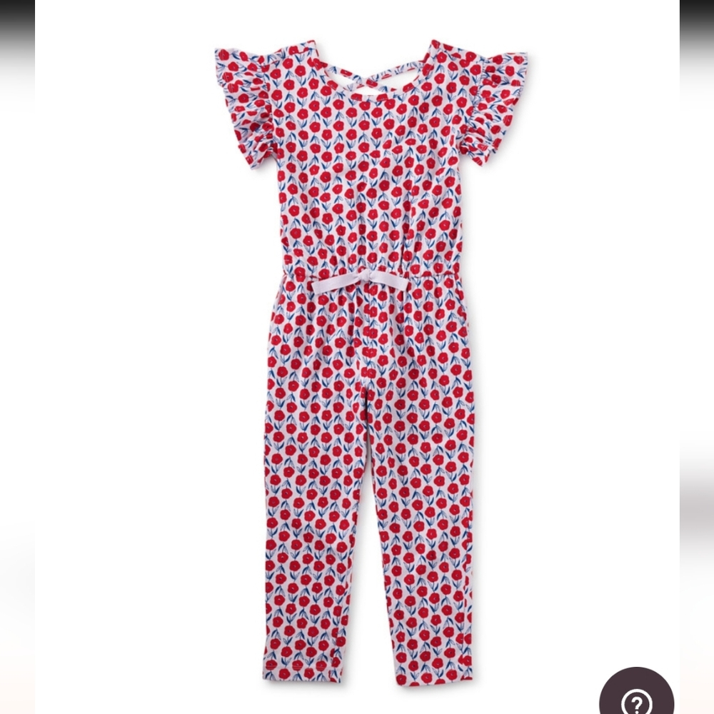 Tea one piece romper size 4 what's the scoop jumpsuit